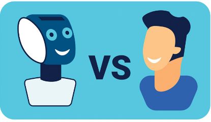 Picture of talk to a robot